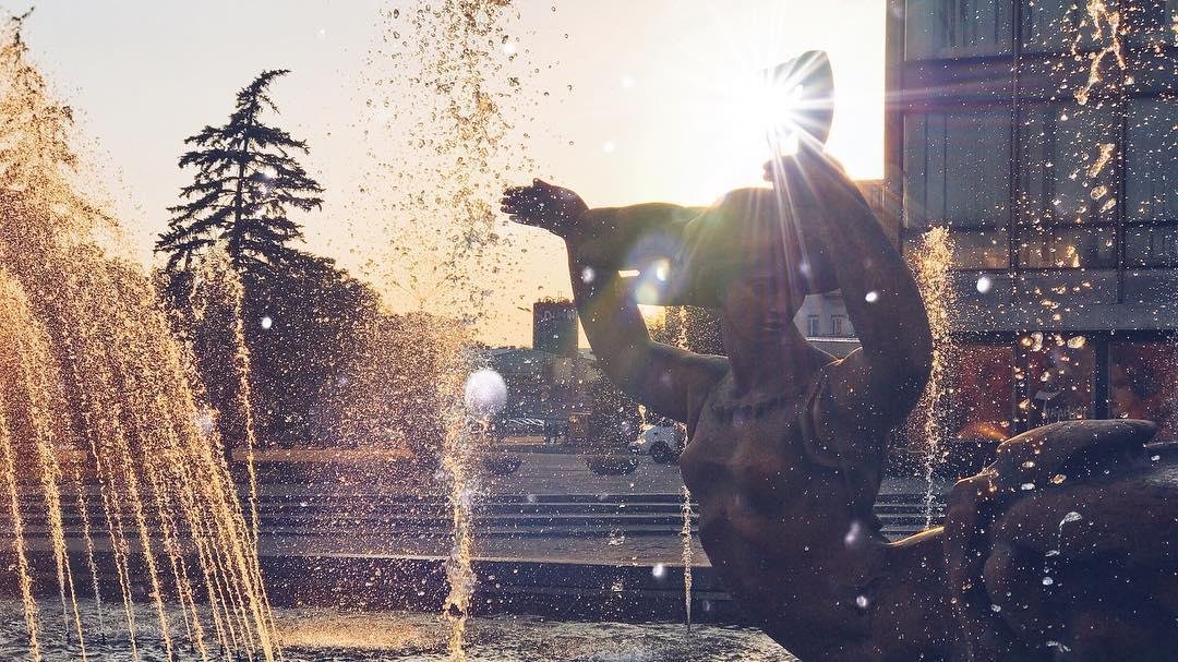 Сквозь солнечные лучи. Фото: grobi_si Сквозь солнечные лучи. Фото: grobi_si