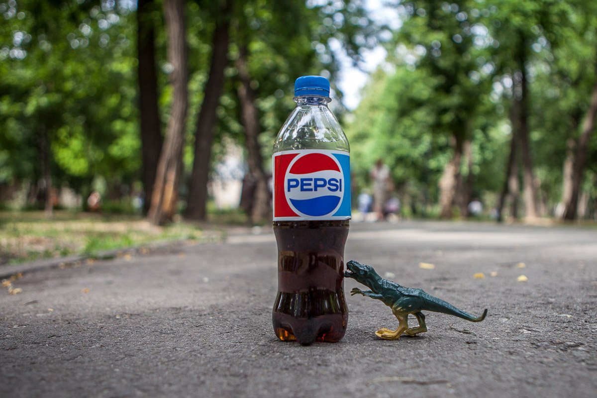 Потерянный динозаврик все еще ждет своего владельца