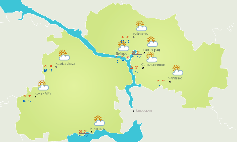 Осадков в этот день не предвидится