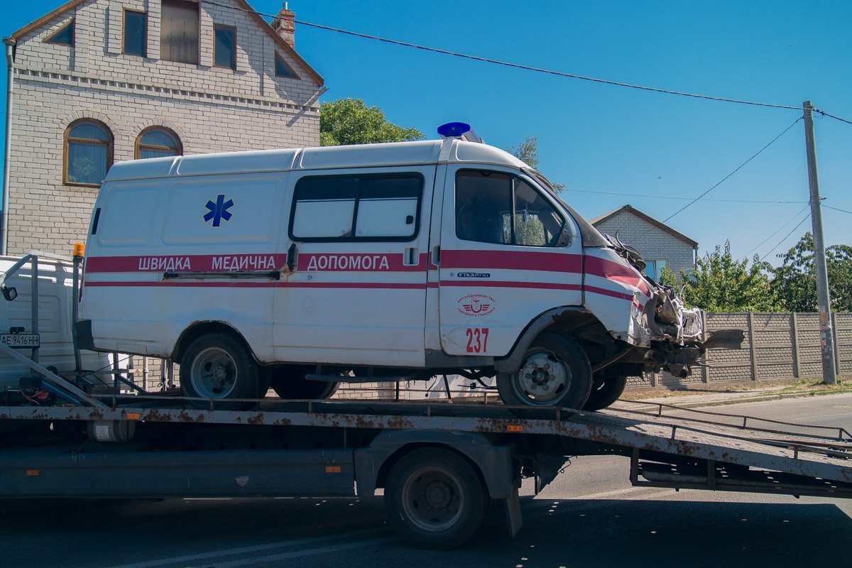 Пациентов в момент происшествия в "скорой" не было