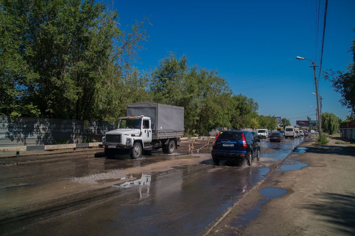 В ближайшее время очередной прорыв обещают устранить В ближайшее время очередной прорыв обещают устранить