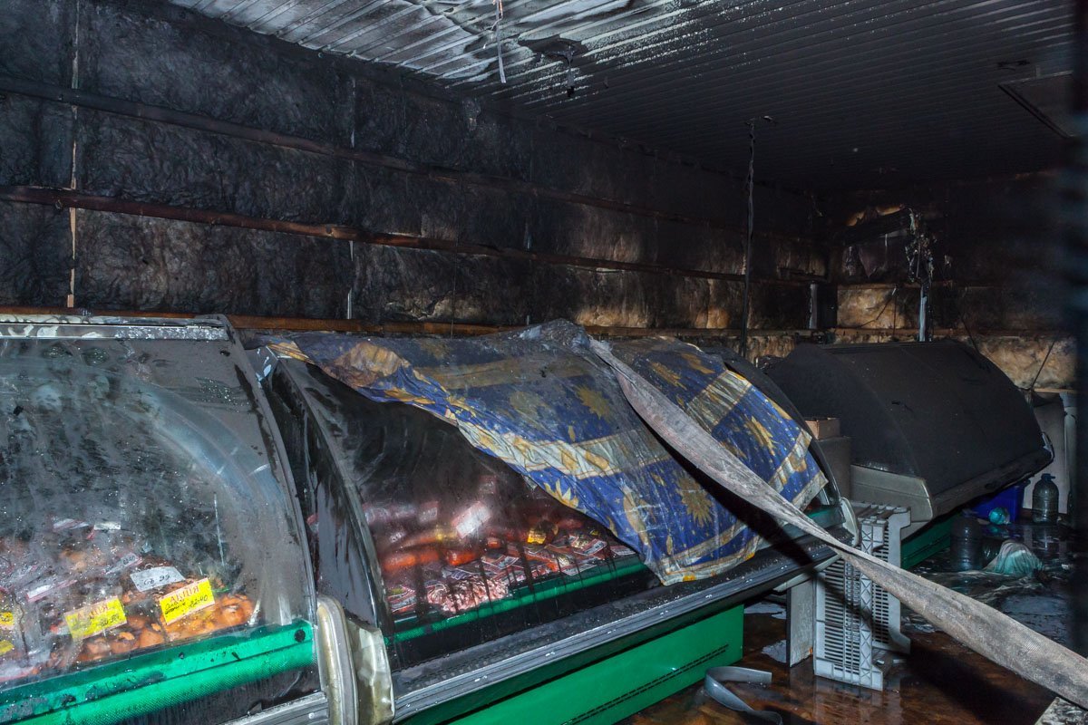 Продукция даже не сгорела