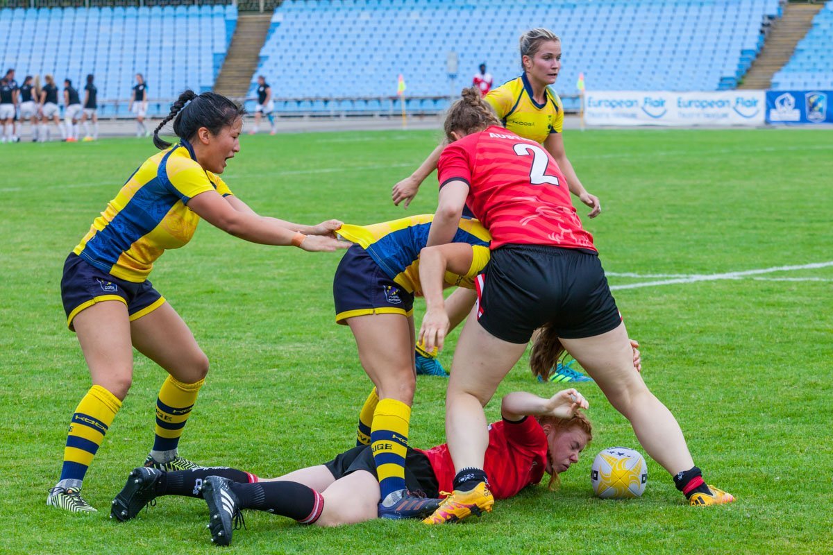 Чемпионат по регби-7 впервые проводился в Днепре