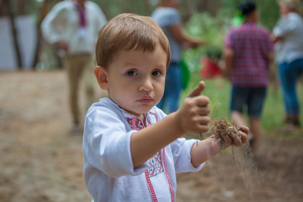 Даже детям было чем заняться 
