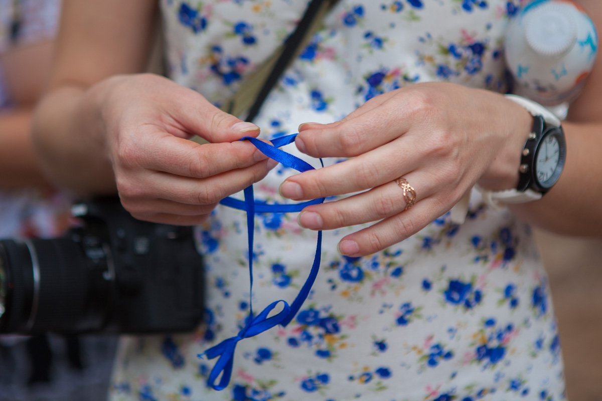 В ленточке остаются все несчастья