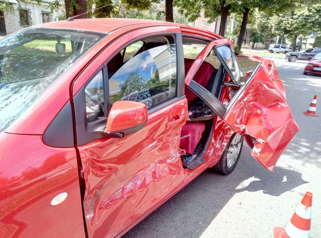 Suzuki получил серьезные повреждения