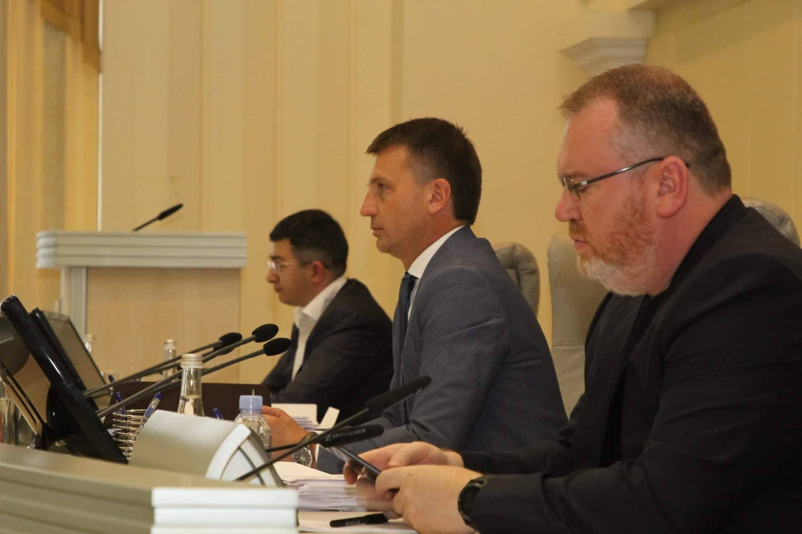 Мгер Куючмян, Глеб Пригунов и Валентин Резниченко