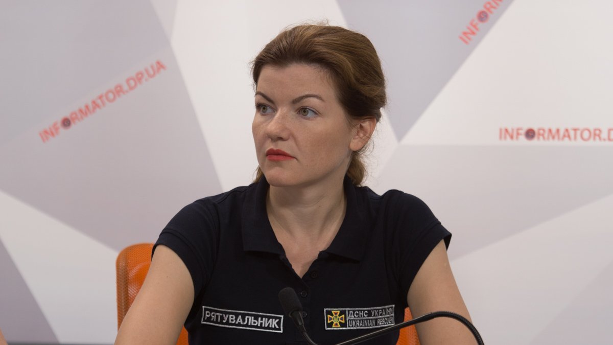 Дарья Гречищева, пресс-секретарь ГСЧС в Днепре и области
