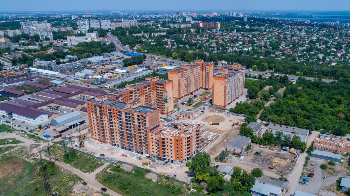 Так здание выглядит сверху