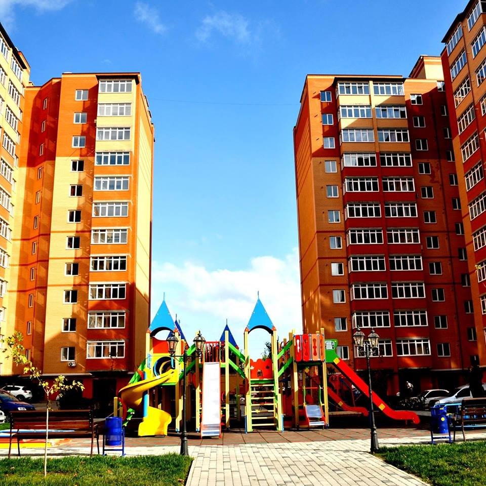 В ЖК уже построена детская площадка