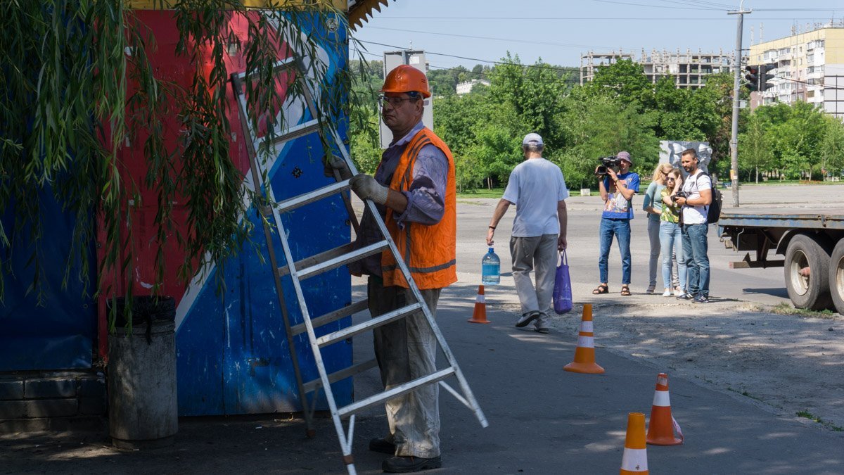 Демонтажу лотка никто не препятствовал
