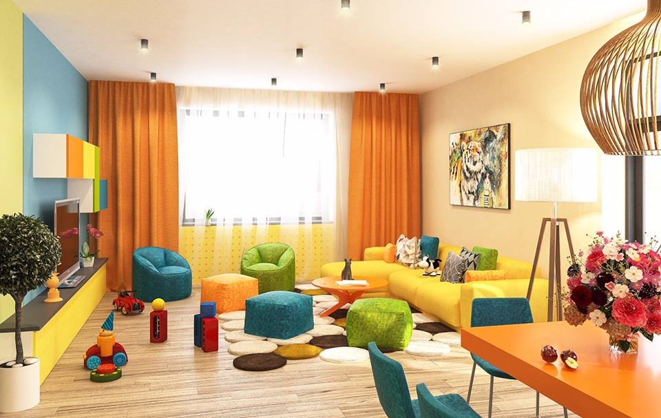 Яркое, уютное пространство - в такой атмосфере должны расти дети Яркое, уютное пространство - в такой атмосфере должны расти дети