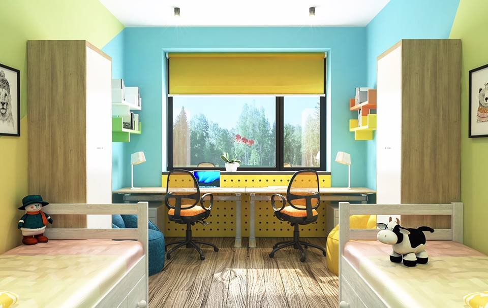 А это - двухместная комната для воспитанников группового дома А это - двухместная комната для воспитанников группового дома