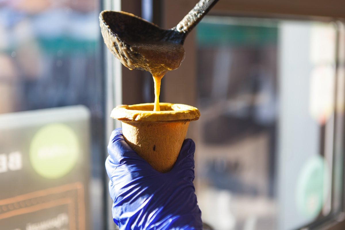 Вегетарианский крем-суп Вегетарианский крем-суп