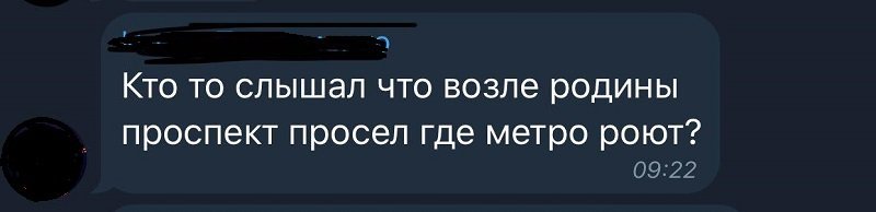 Затем горожане начали говорить о якобы просевшем участке проспекта Дмитрия Яворницкого
