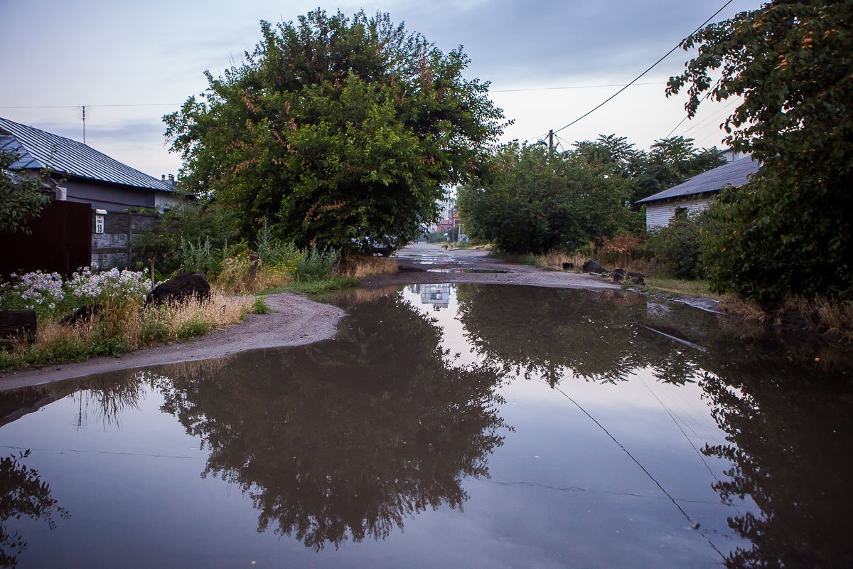 Стихия нанесла ущерб инфраструктуре города Стихия нанесла ущерб инфраструктуре города