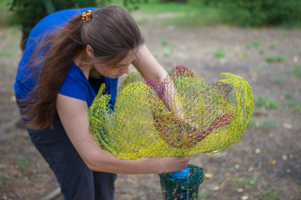 Любой мусор может стать элементом декора