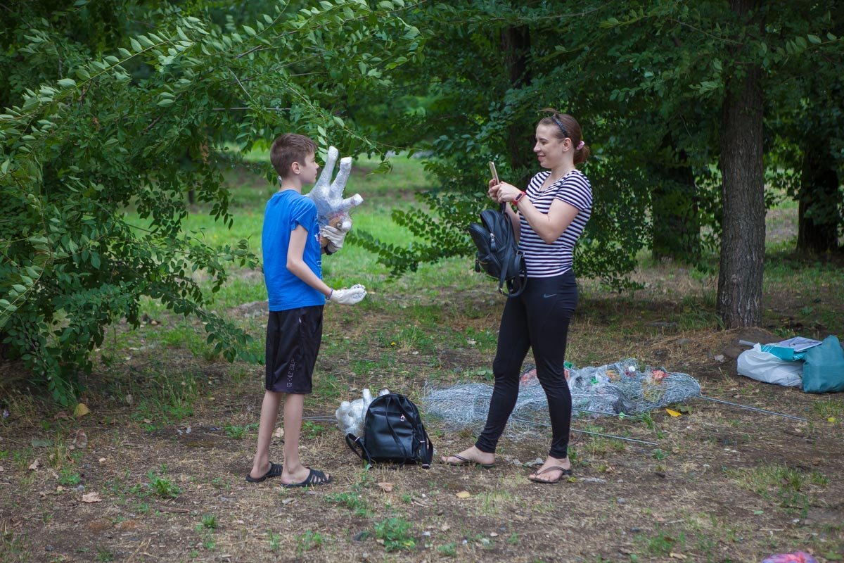 Маленький защитник природы
