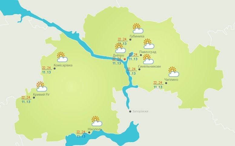 Погода на 3 июля