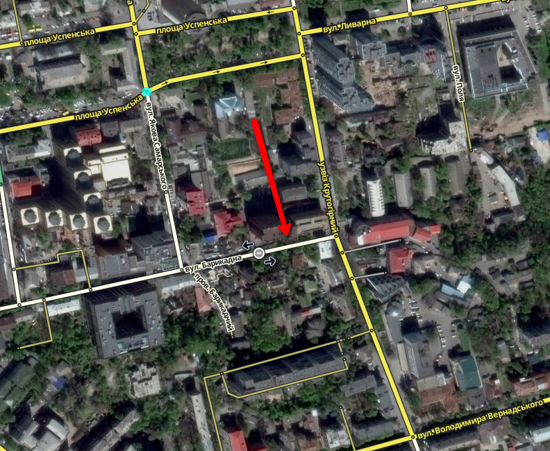 Участок, на котором будут проводить работы