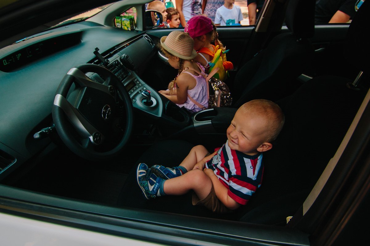 Когда дядя разрешил сесть в машину