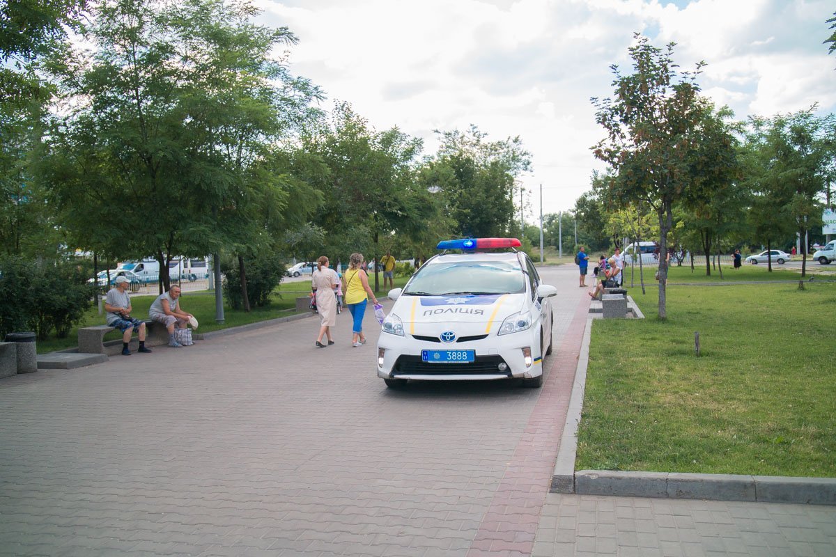 На место выехала патрульная полиция