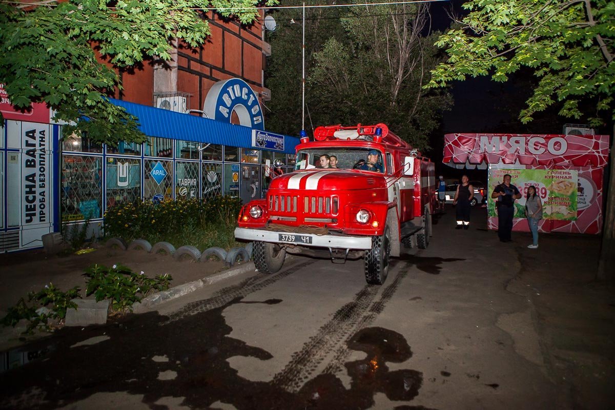 Потушить лоток удалось в течение 15 минут