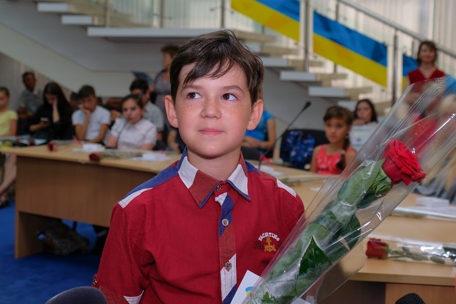 11-летний стипендиат Дмитрий Табаков из Никополя
