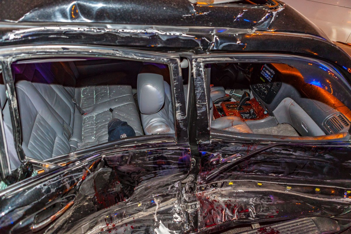 Водитель самостоятельно выбрался через окно