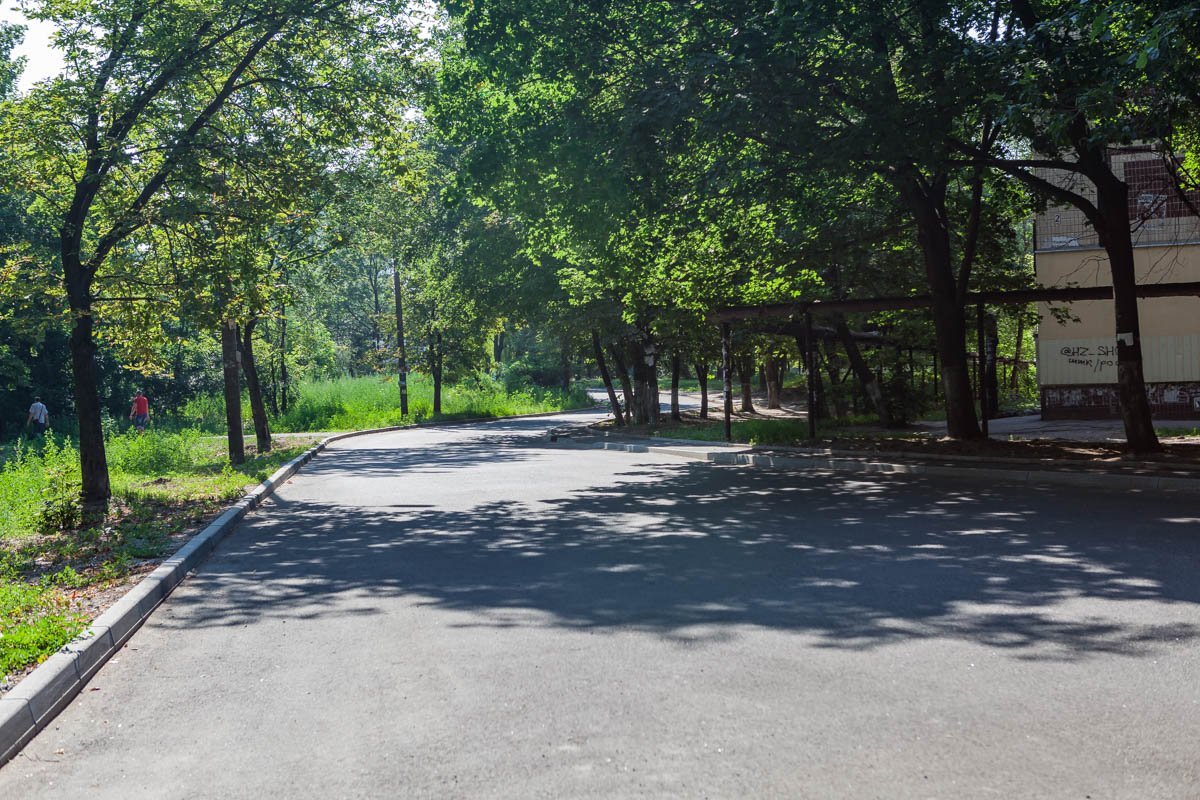 Улицу Тополиную отремонтировали