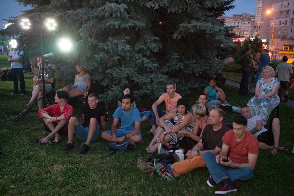 Отдохнуть от ежедневных забот пришли много горожан