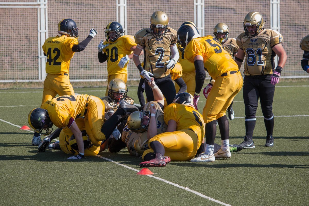 Игра закончилась счетом 0:25 в пользу команды из Белой Церкви