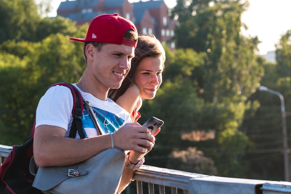 Любовь - это смотреть в одном направлении 