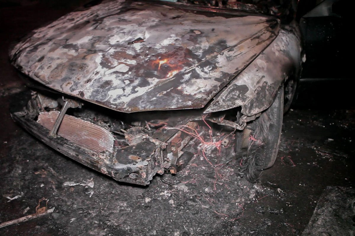 Пожар начался приблизительно в 3:25