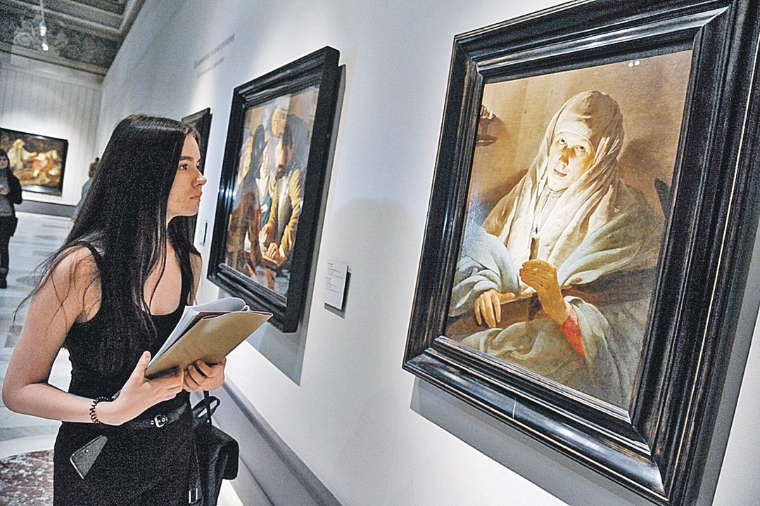 Экспозиция выставки наглядно демонстрирует современный взгляд на искусство Рембрандта