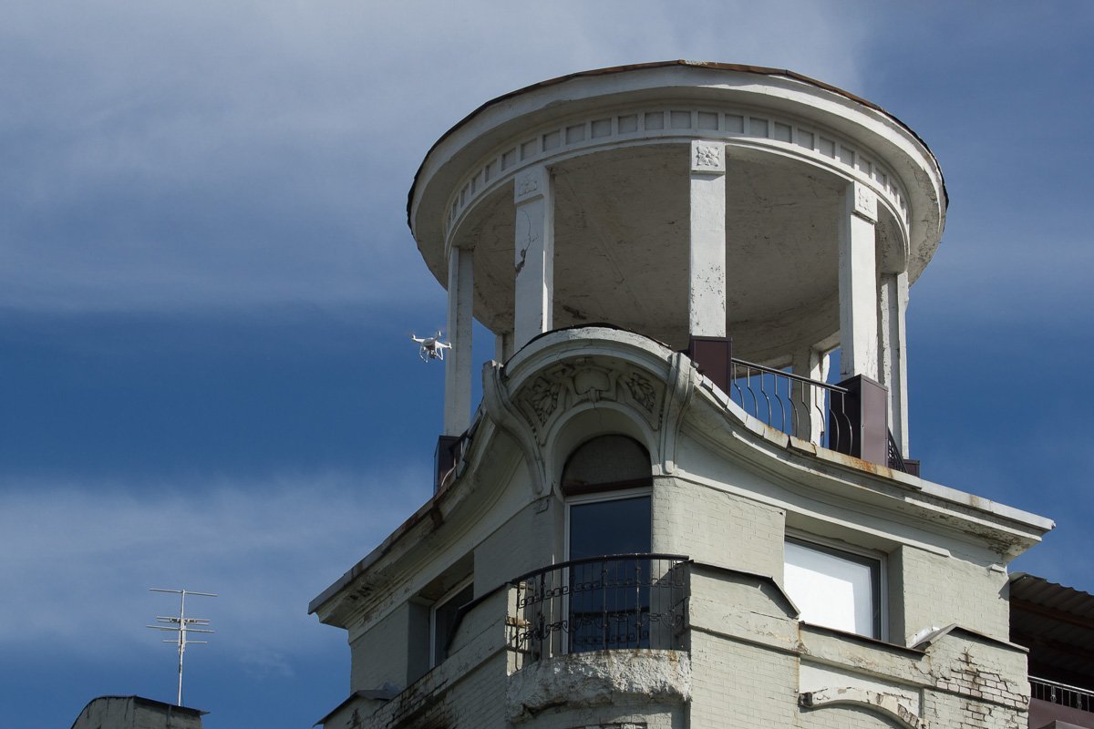 В 1941-м году бельведер дома использовали как наблюдательный пункт