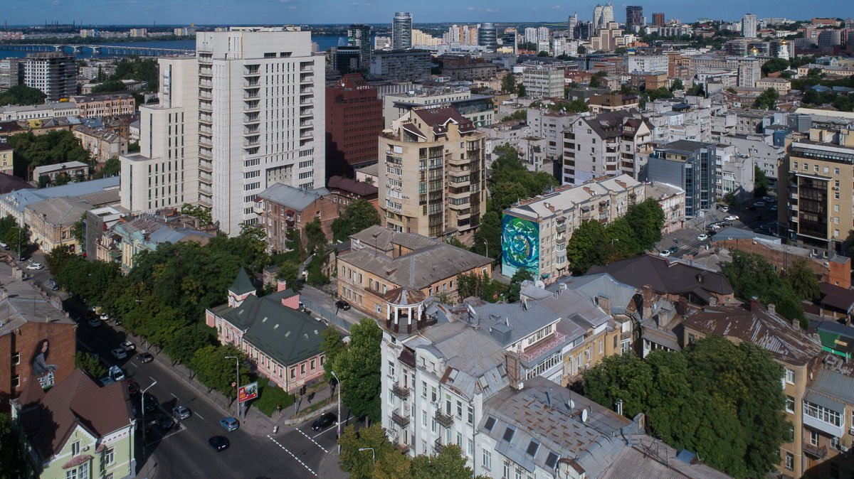 Днепр с высоты - прекрасен