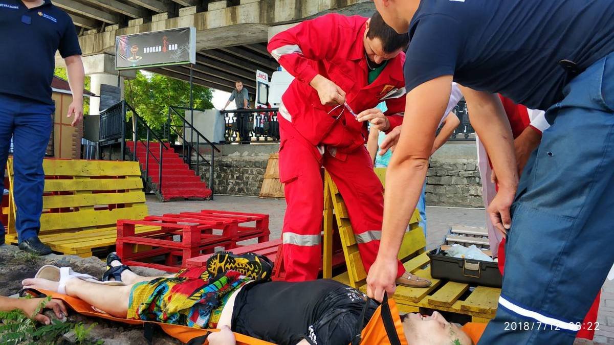 Мужчину удалось спасти от гибели Мужчину удалось спасти от гибели