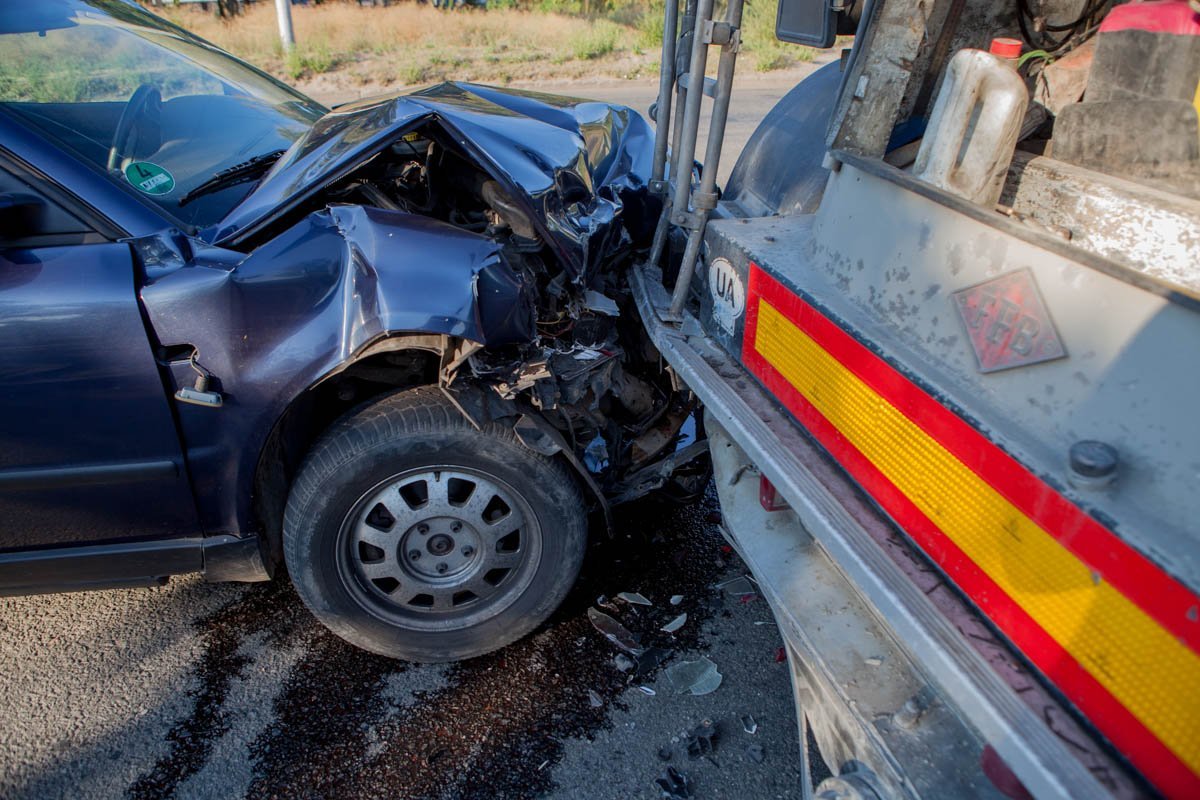 Водитель легкового авто пострадал Водитель легкового авто пострадал