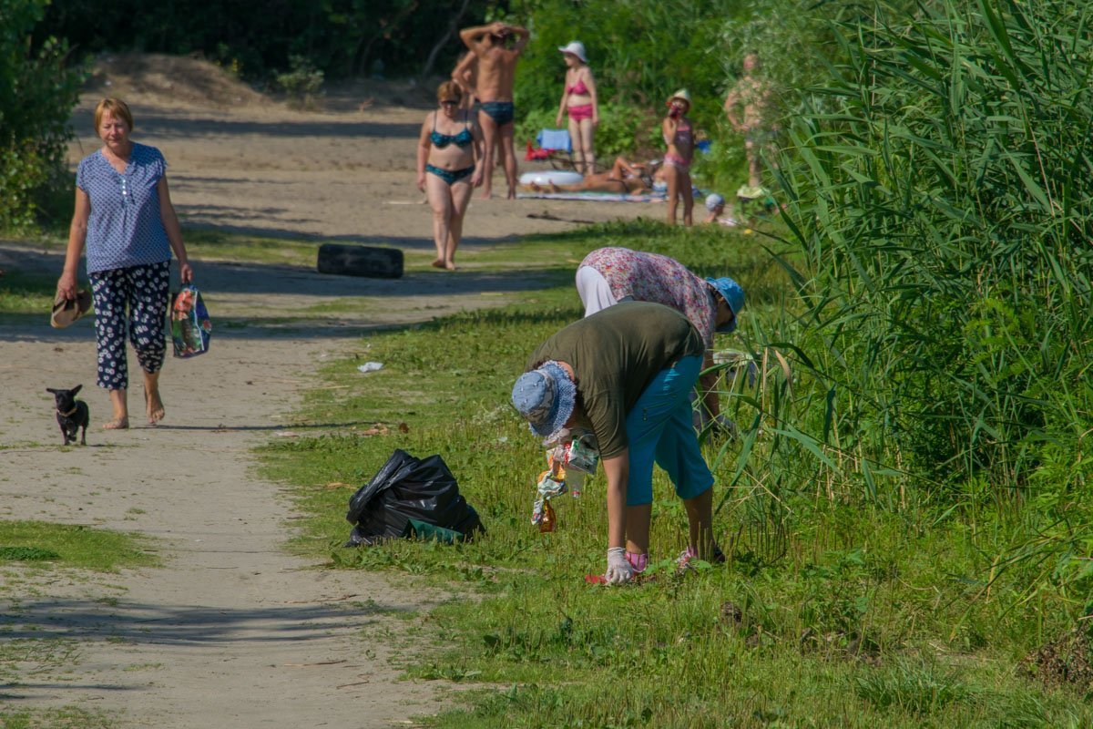 Кто-то отдыхает, а кто-то убирает Кто-то отдыхает, а кто-то убирает