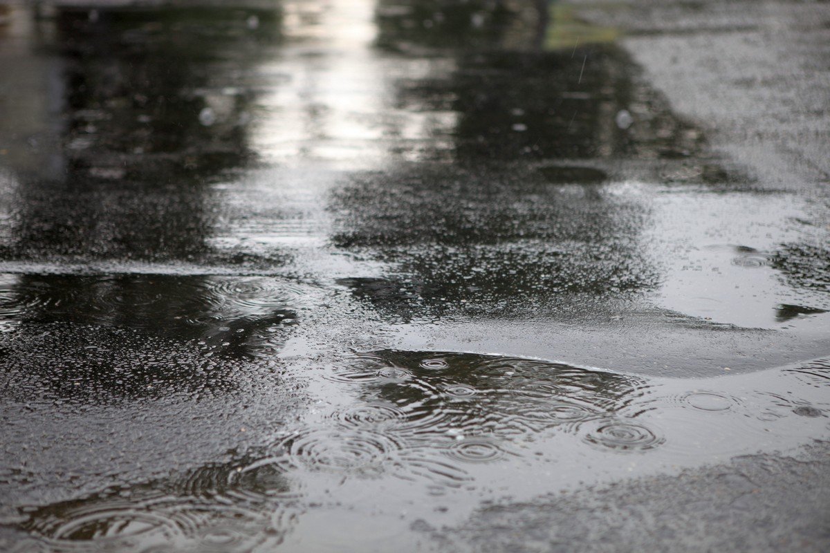 Время бегать под дождем