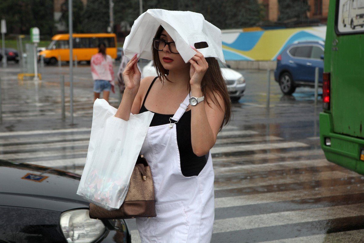 Уметь быть красивой в любую погоду - это искусство