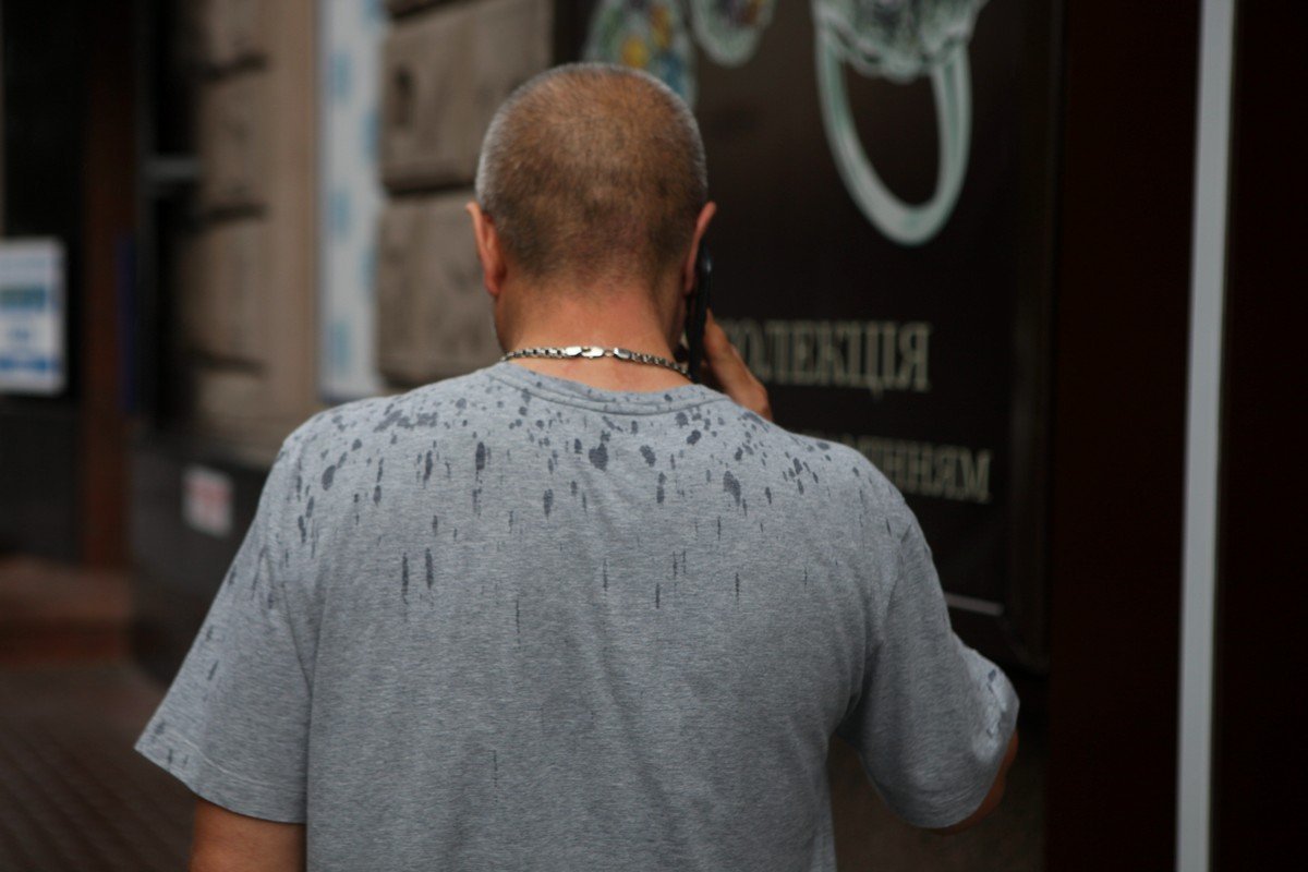 Дождь отметил каждого