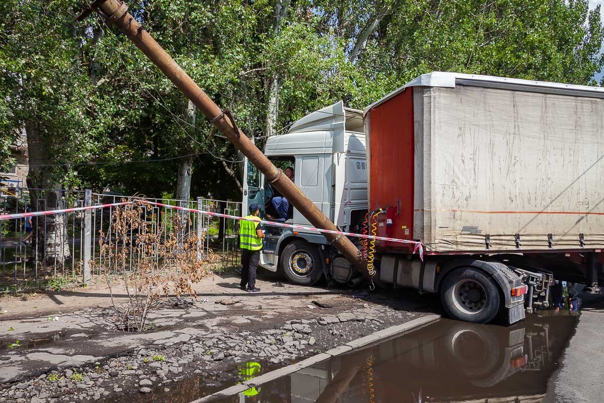 Обошлось без травмированных и пострадавших