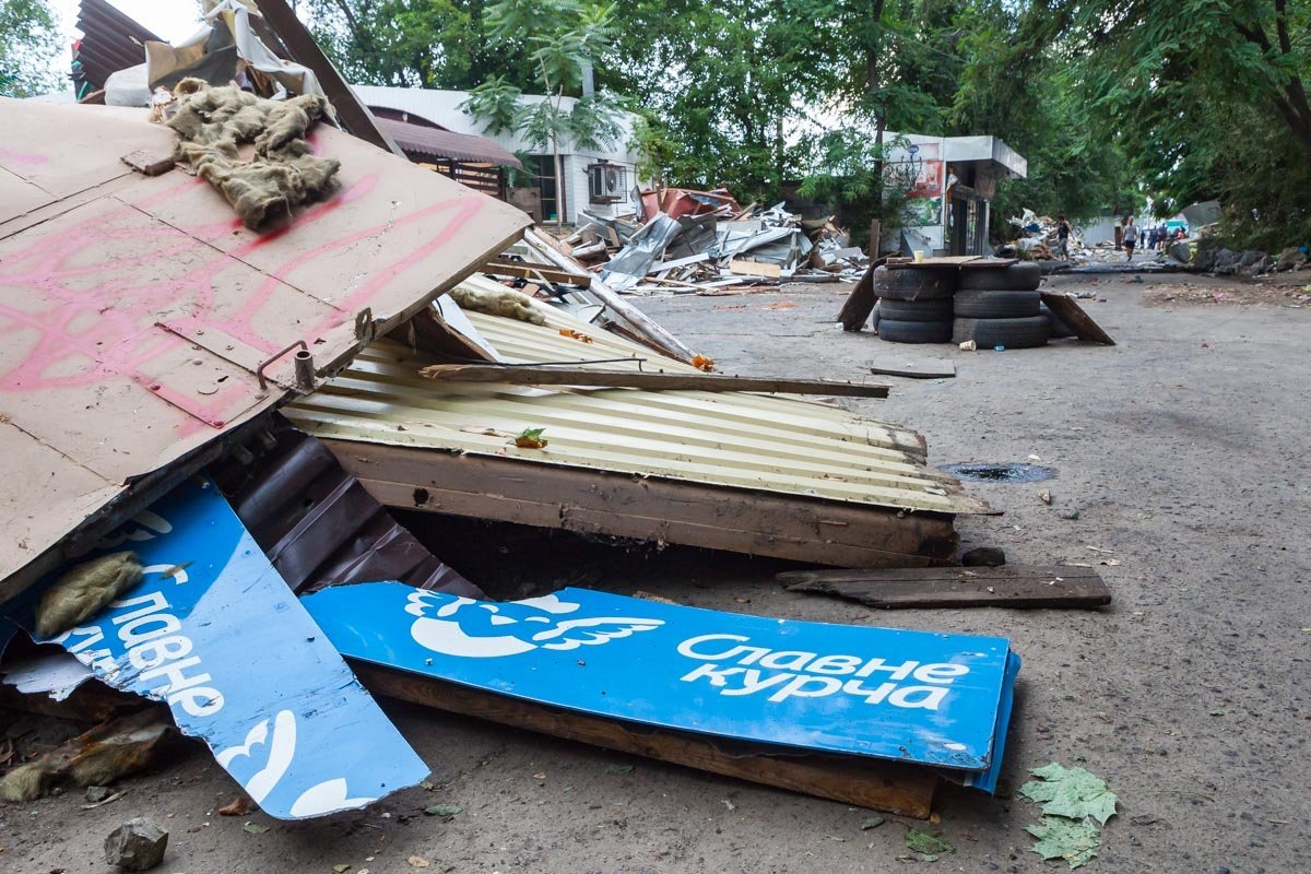 Предприниматели не успели сжечь все покрышки