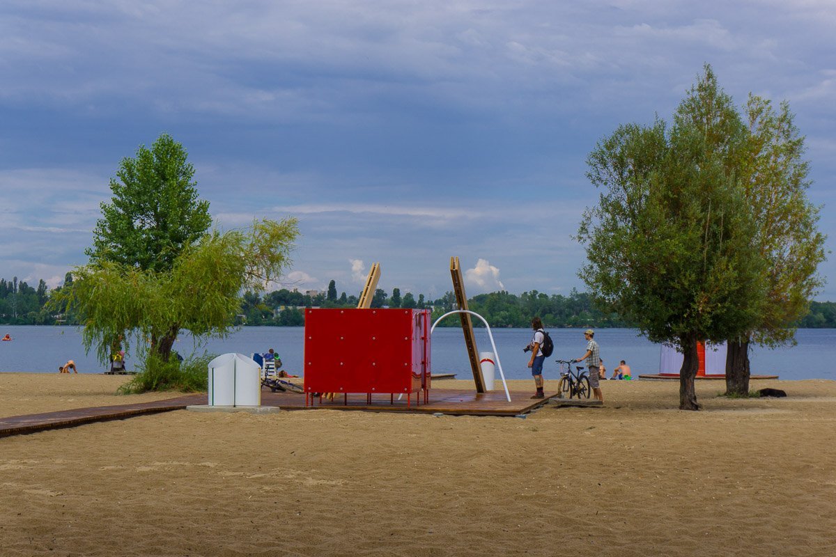 Ремонт пляжа находится в завершающей стадии