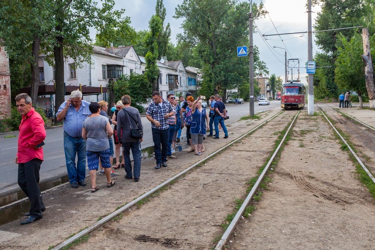 Правоохранители рассказали, что на месте злополучной наливайте возведут новую трамвайную остановку