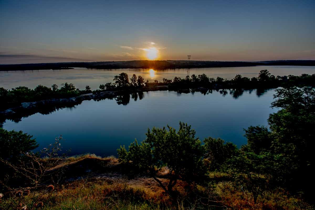 Природа замерла 