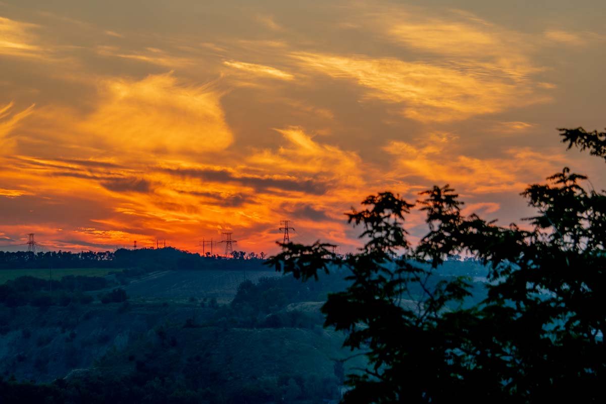Нежные полутона мягко сменяют друг-друга, образуя невероятный пейзаж