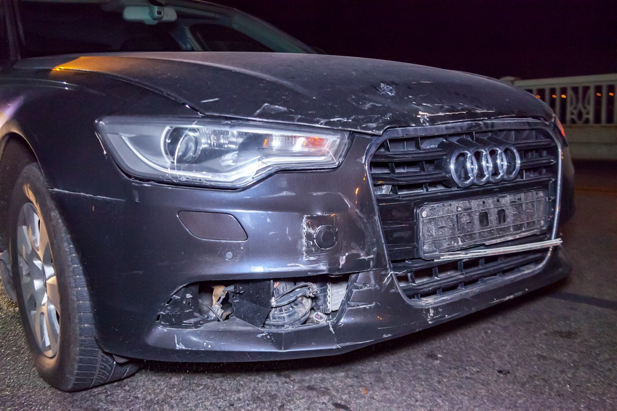 Повреждения на Audi Повреждения на Audi 